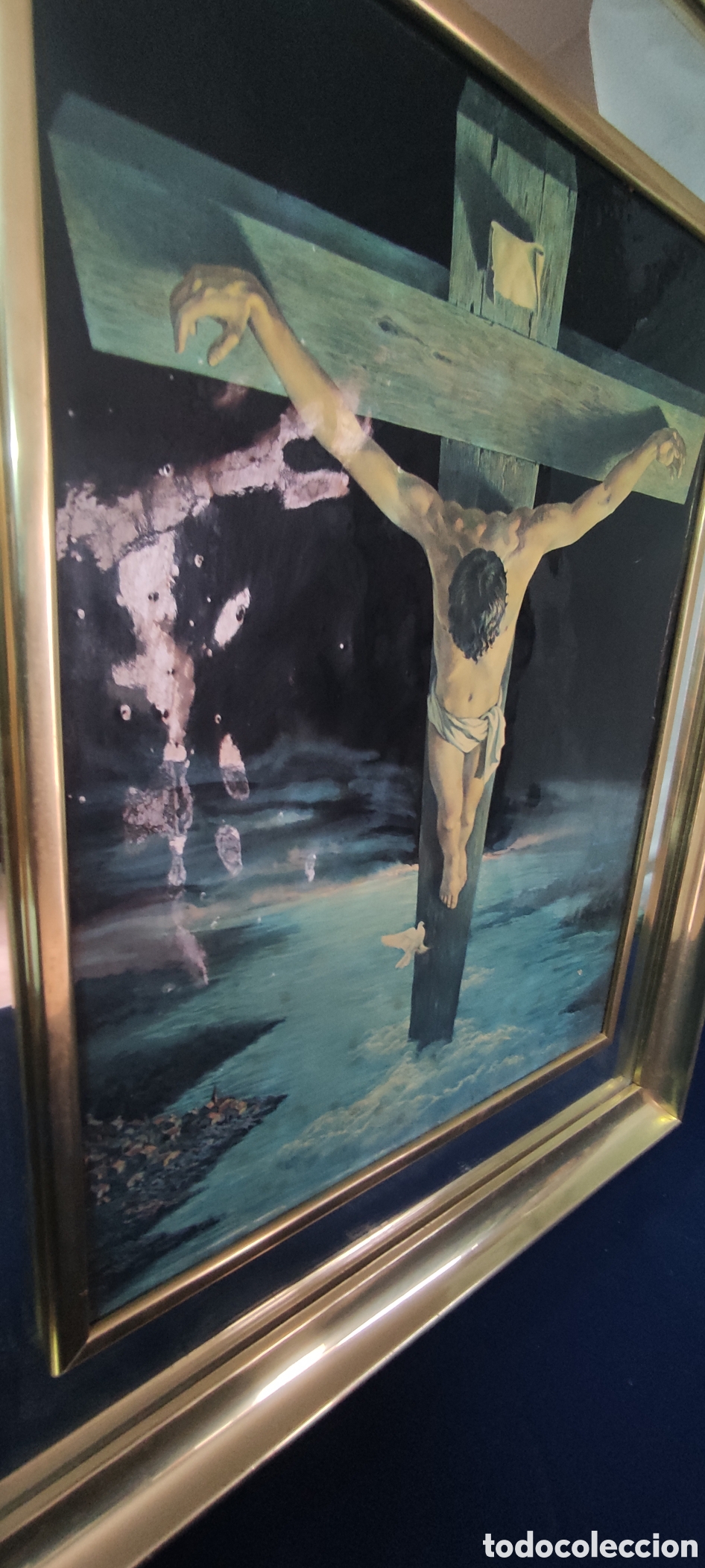 Arte: Cuadro al esmalte cristo - Foto 3