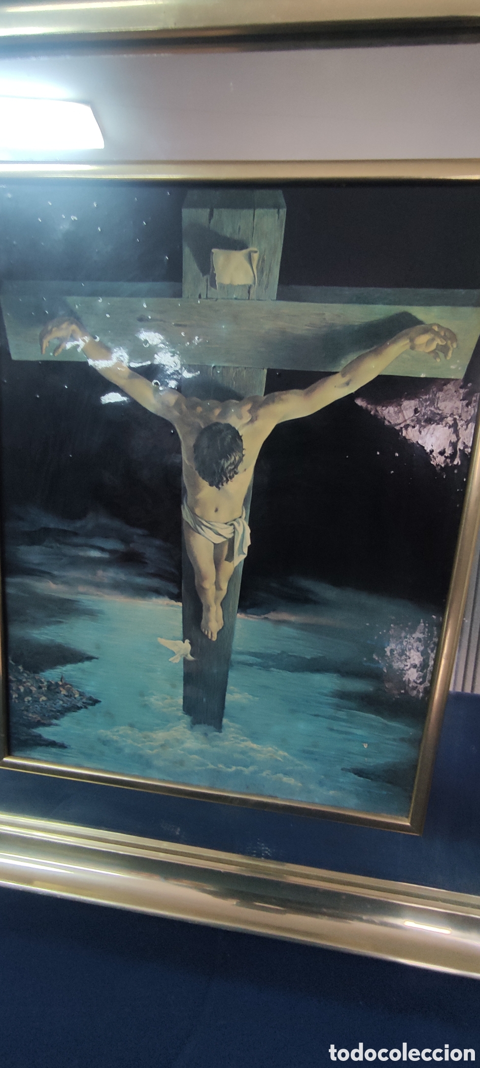 Arte: Cuadro al esmalte cristo - Foto 4