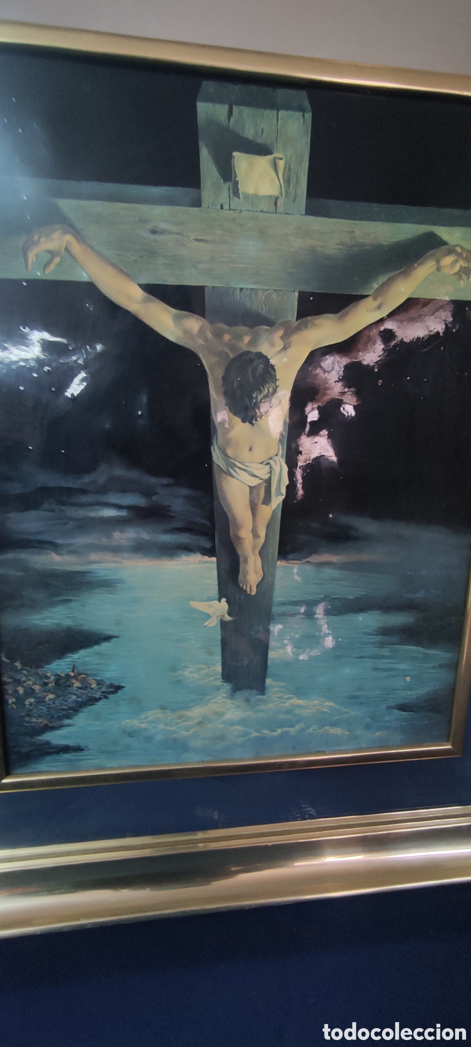 Arte: Cuadro al esmalte cristo - Foto 1