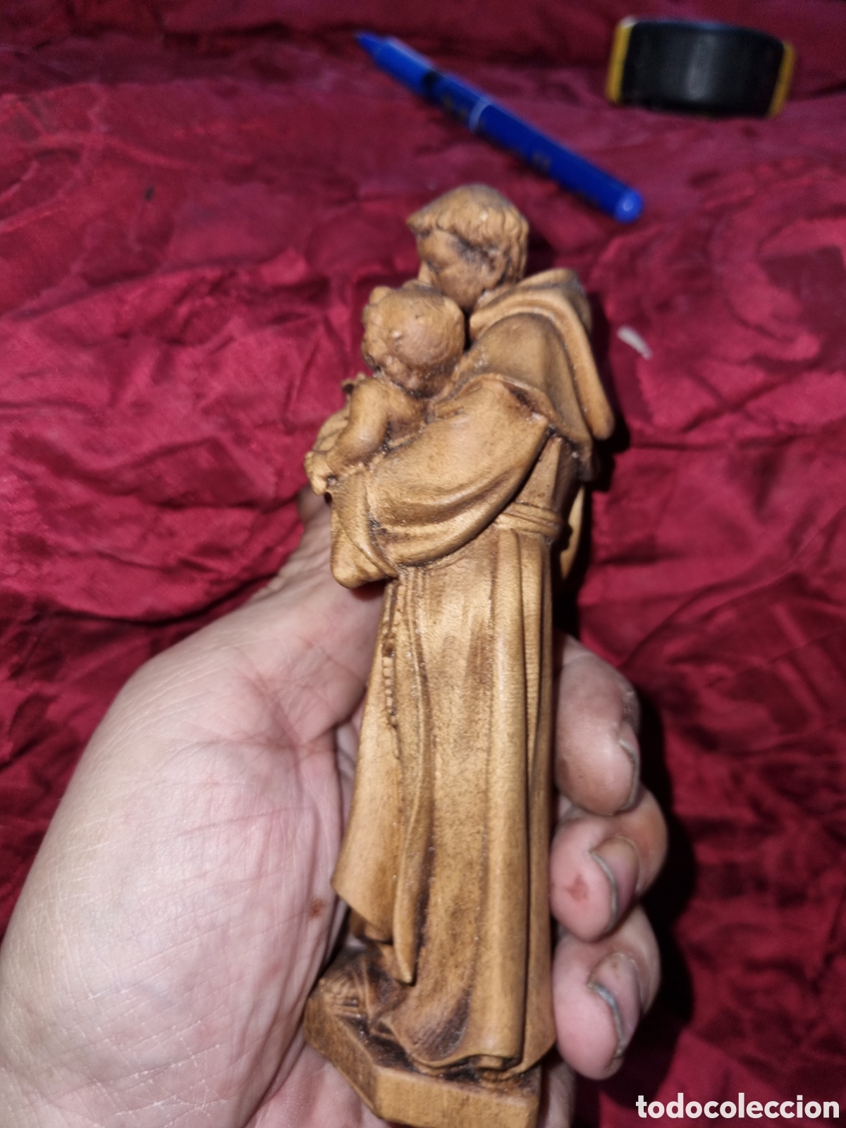 Arte: TALLA MADERA SIGLO XIX - Foto 5