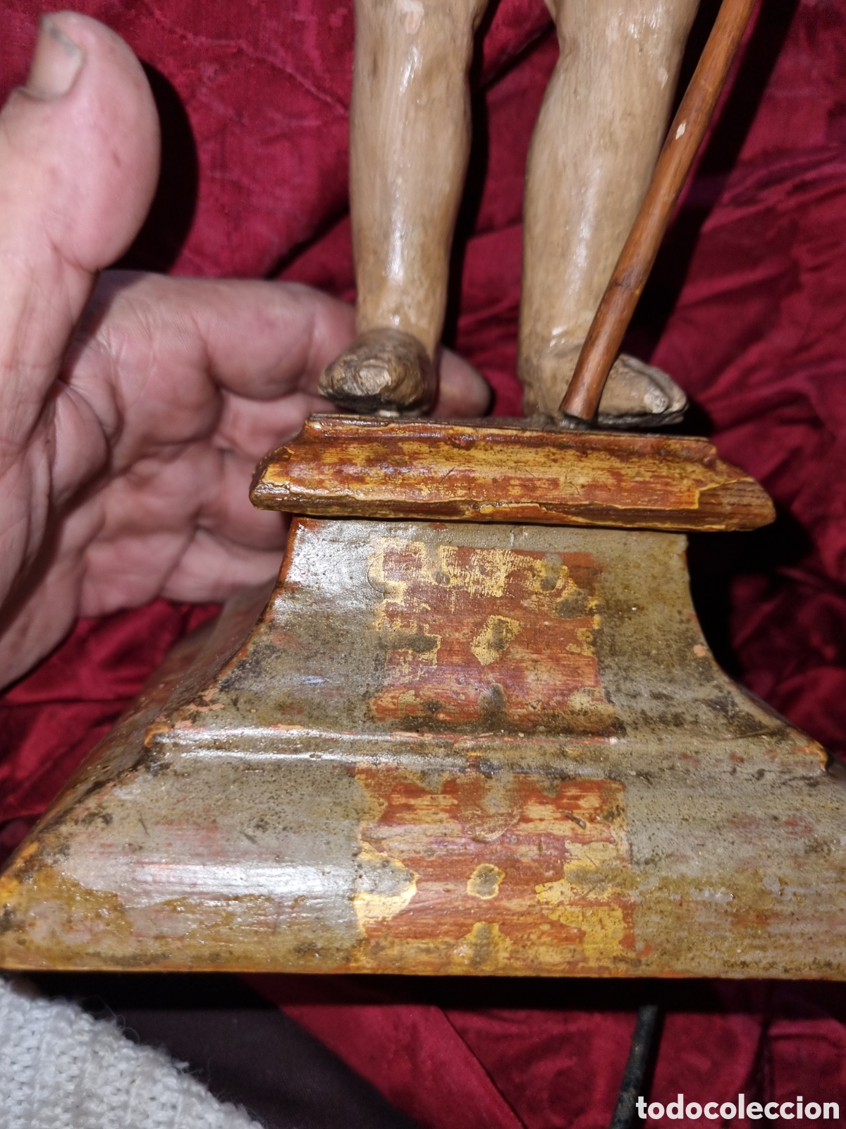 Arte: TALLA MADERA DEL SIGLO XVIII - Foto 6