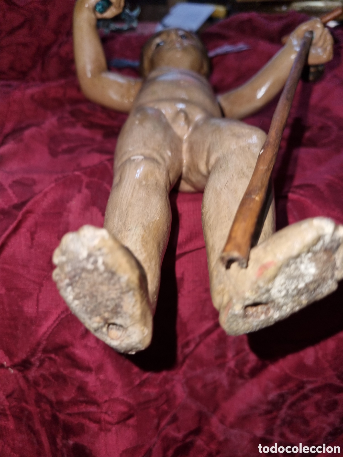 Arte: TALLA MADERA DEL SIGLO XVIII - Foto 14