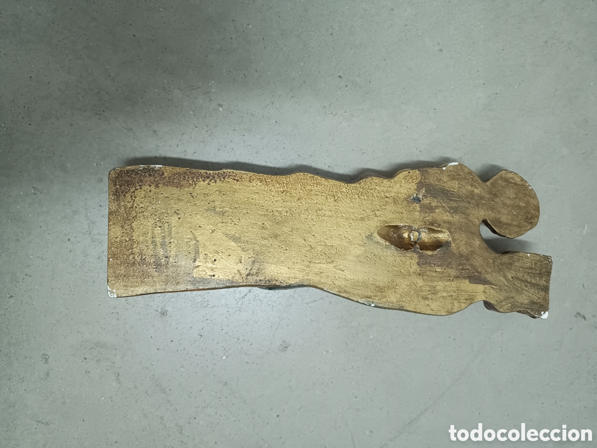 Arte: FIGURA EN ESTUCO POLICROMADO - Foto 8