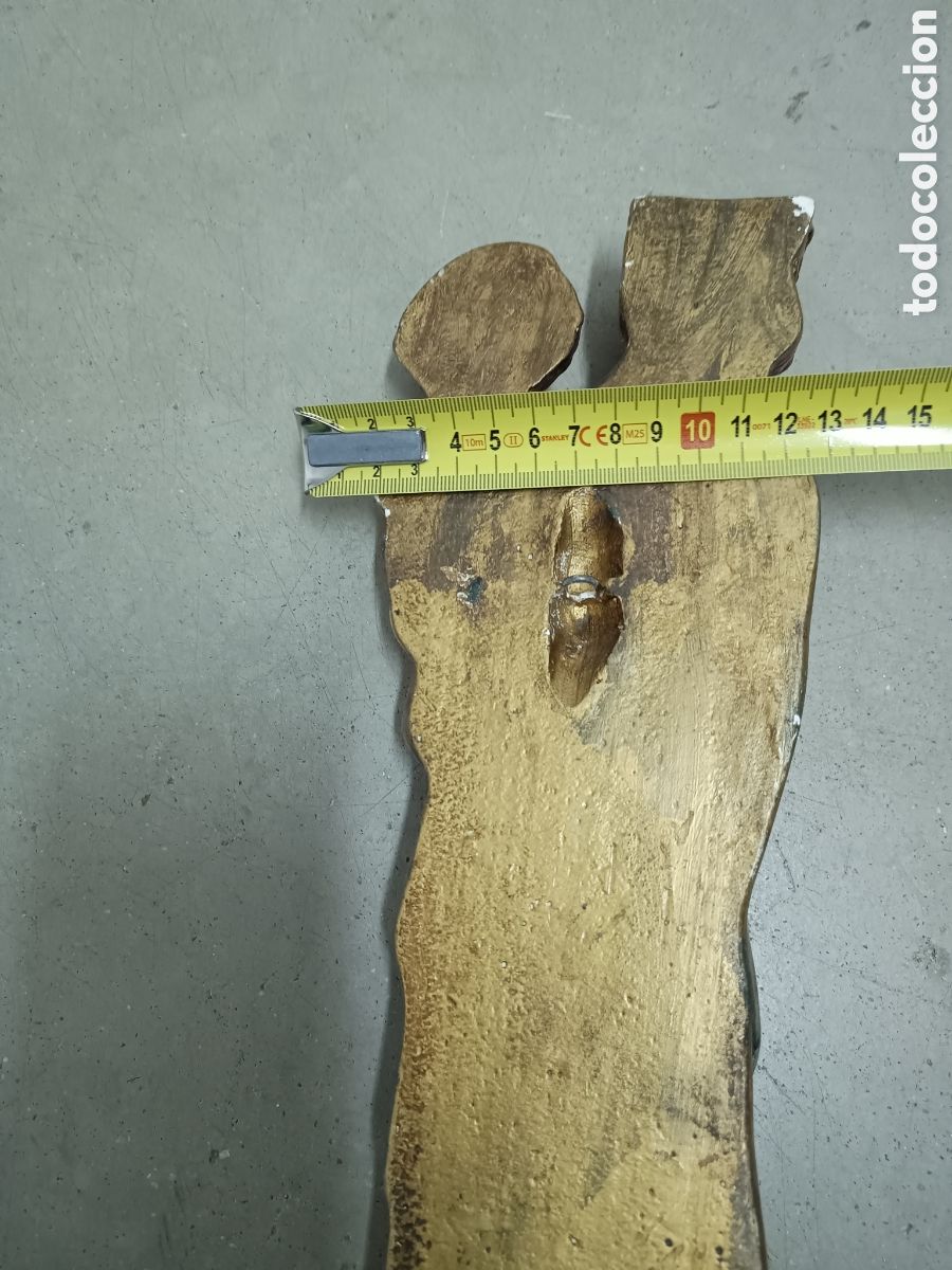 Arte: FIGURA EN ESTUCO POLICROMADO - Foto 10