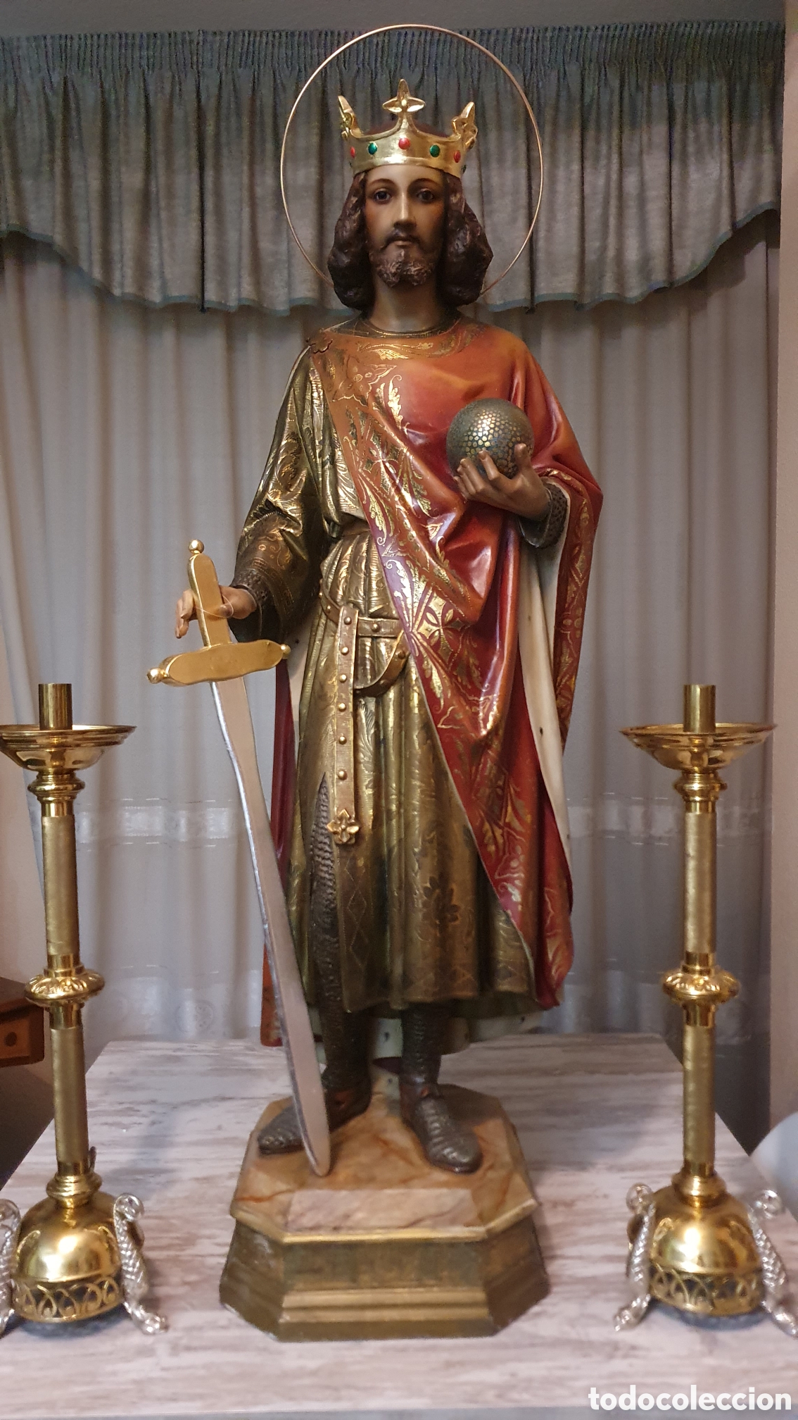 Arte: San Fernando Rey ,Olot 124 cms - Foto 2