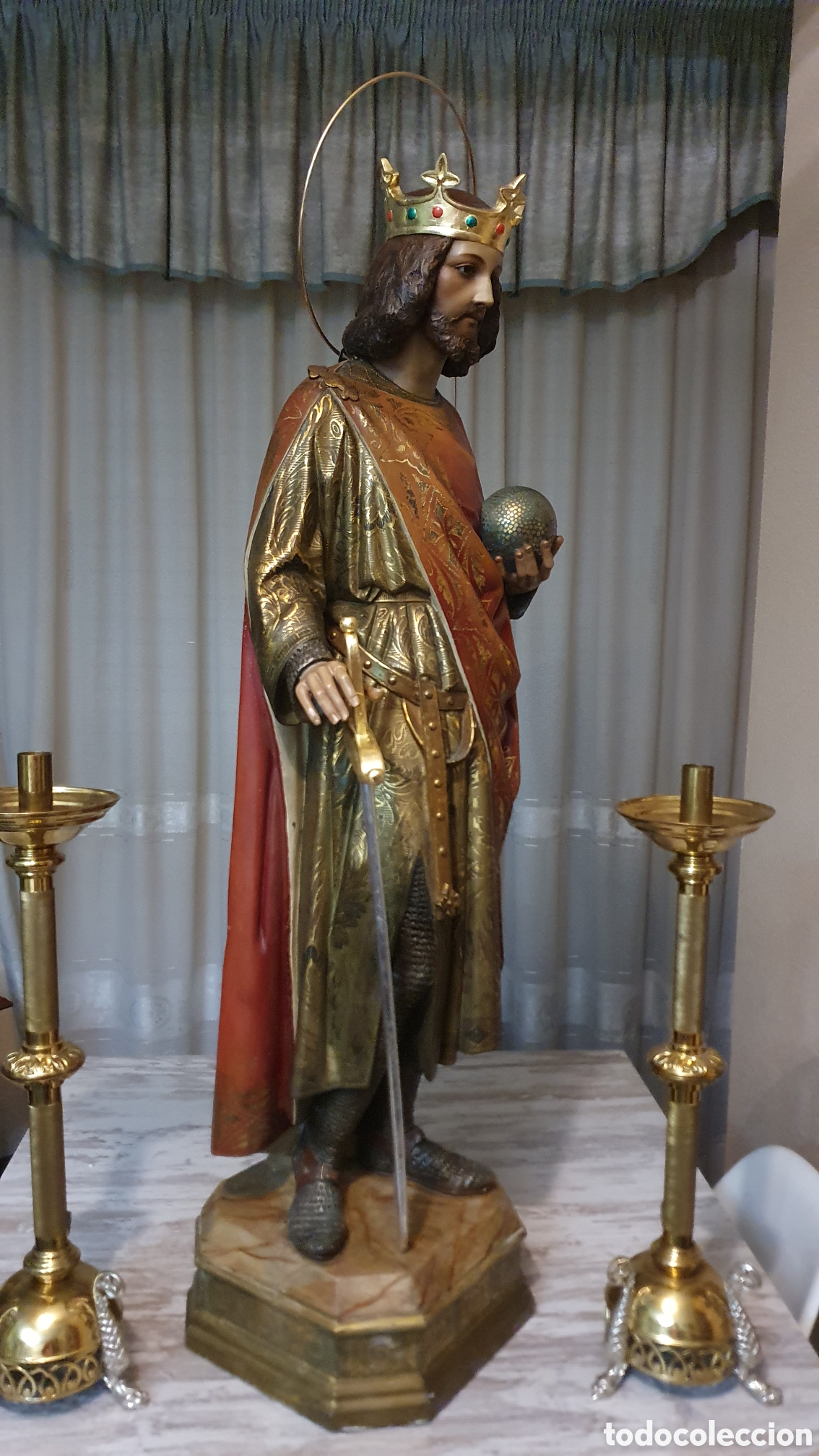 Arte: San Fernando Rey ,Olot 124 cms - Foto 3