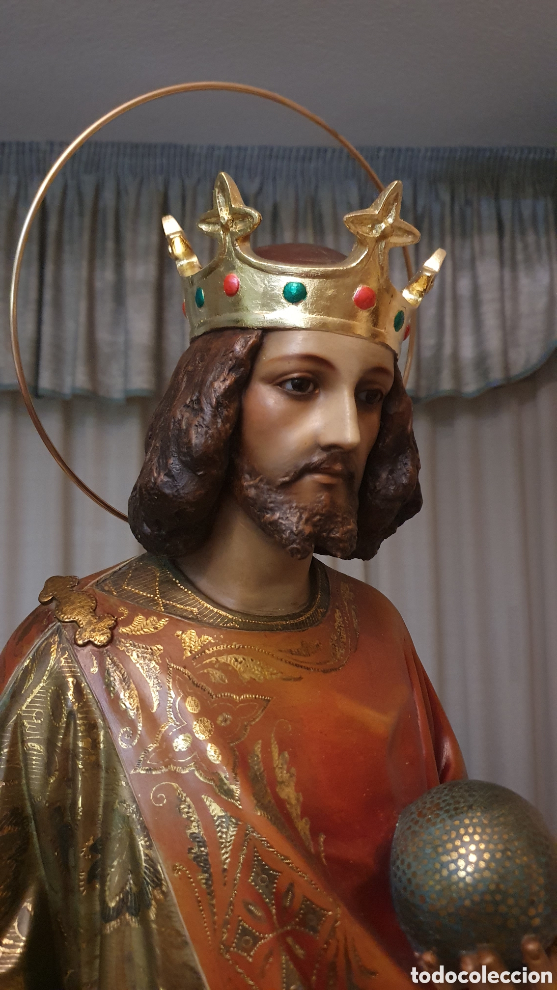 Arte: San Fernando Rey ,Olot 124 cms - Foto 5