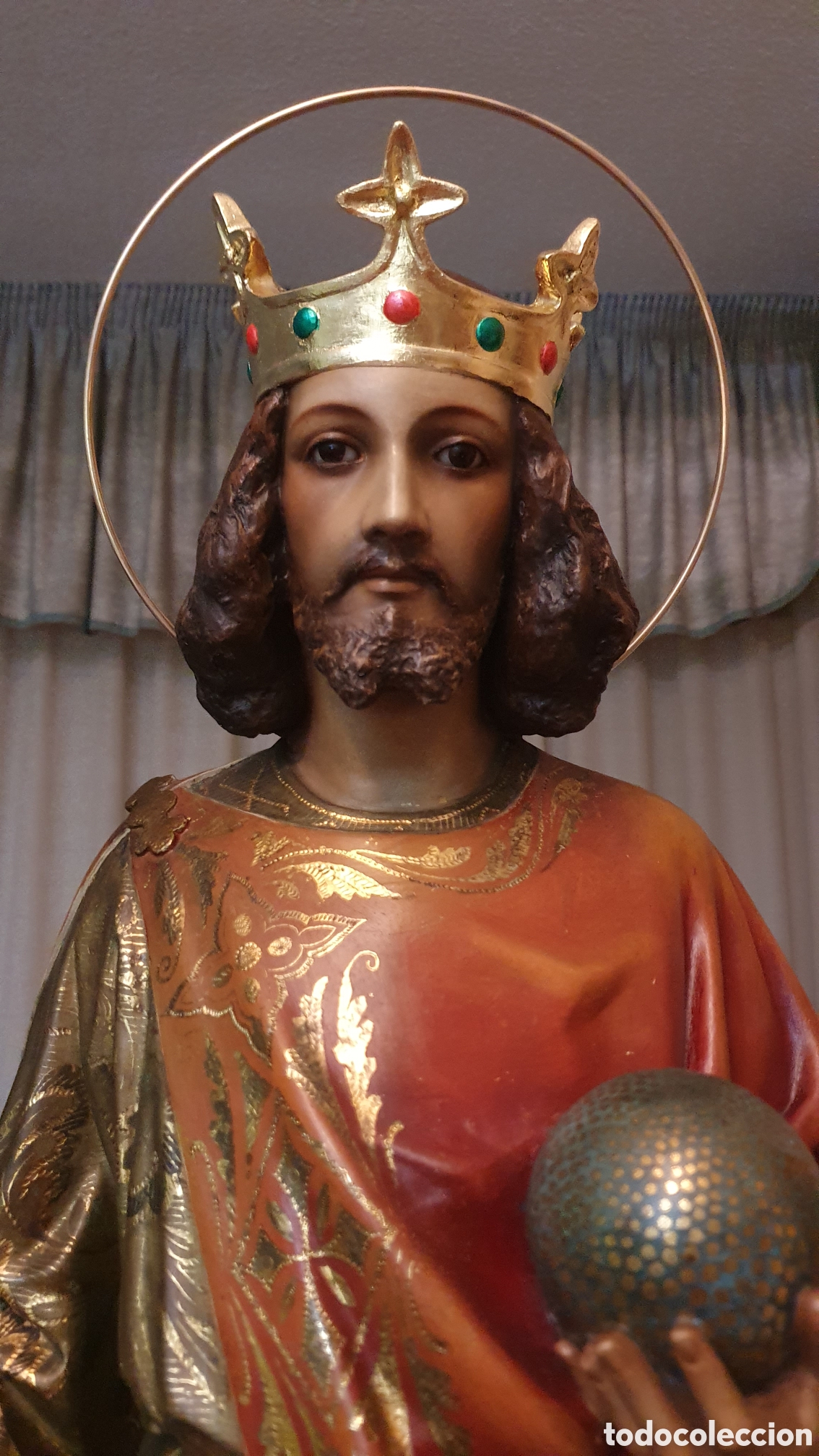Arte: San Fernando Rey ,Olot 124 cms - Foto 6