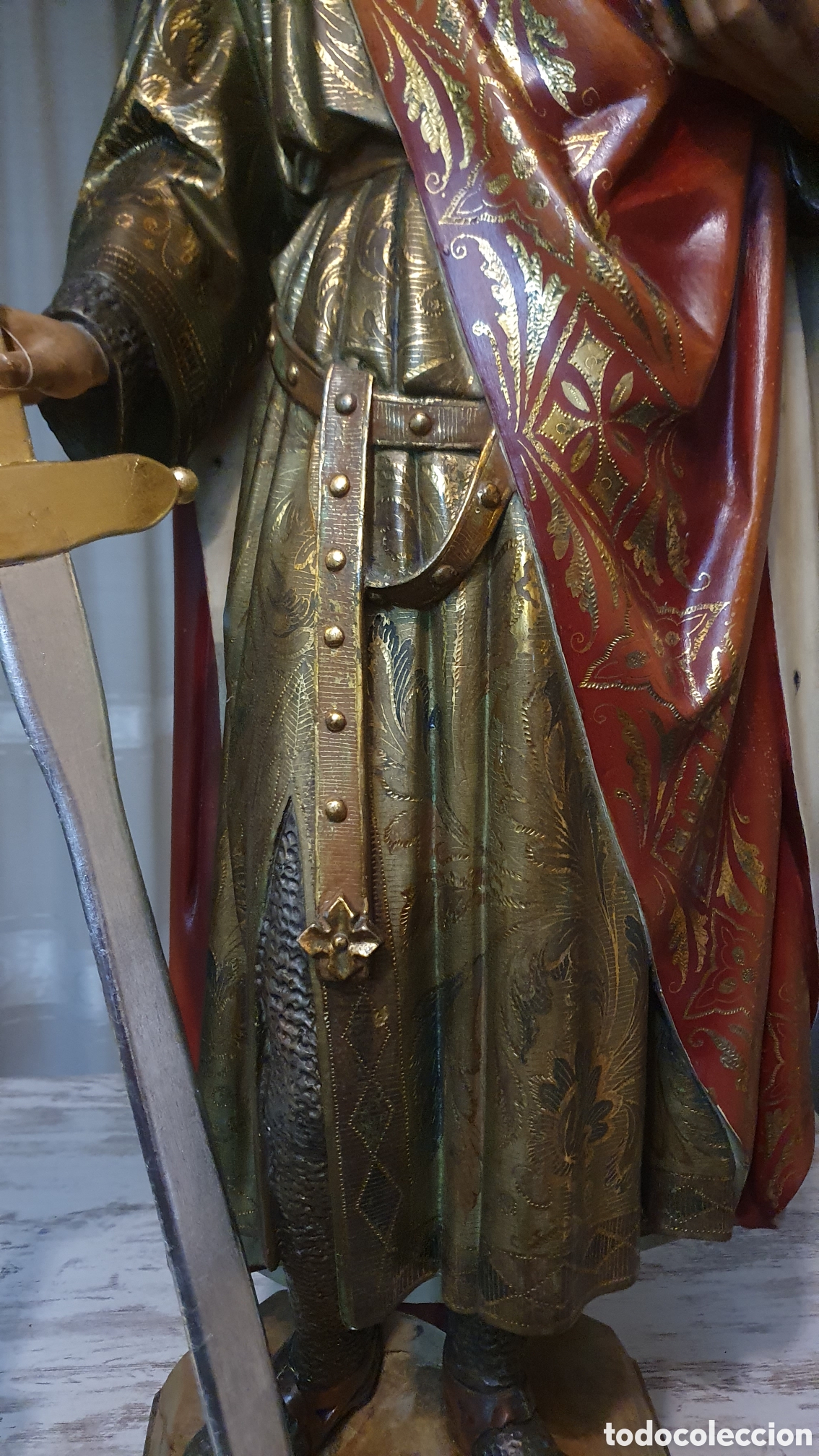 Arte: San Fernando Rey ,Olot 124 cms - Foto 7