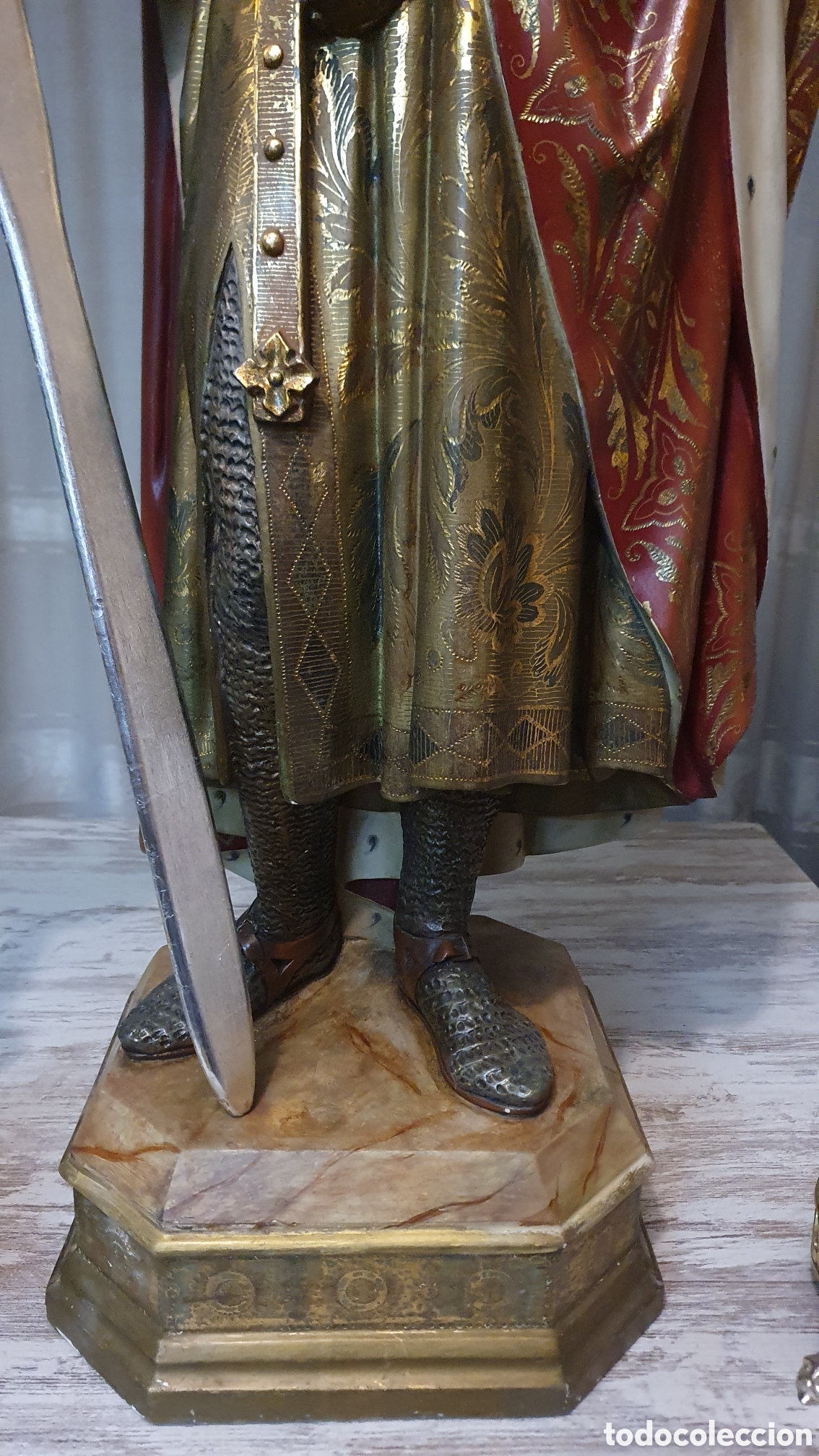 Arte: San Fernando Rey ,Olot 124 cms - Foto 8