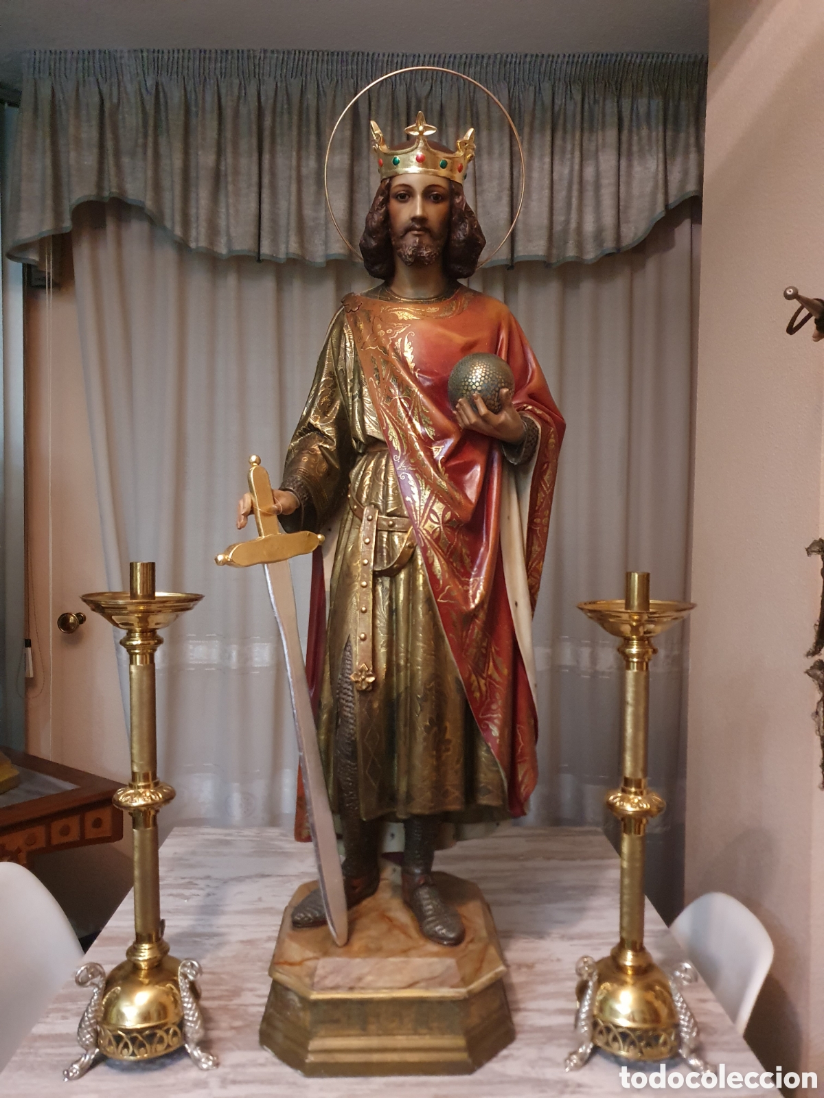Arte: San Fernando Rey ,Olot 124 cms - Foto 1