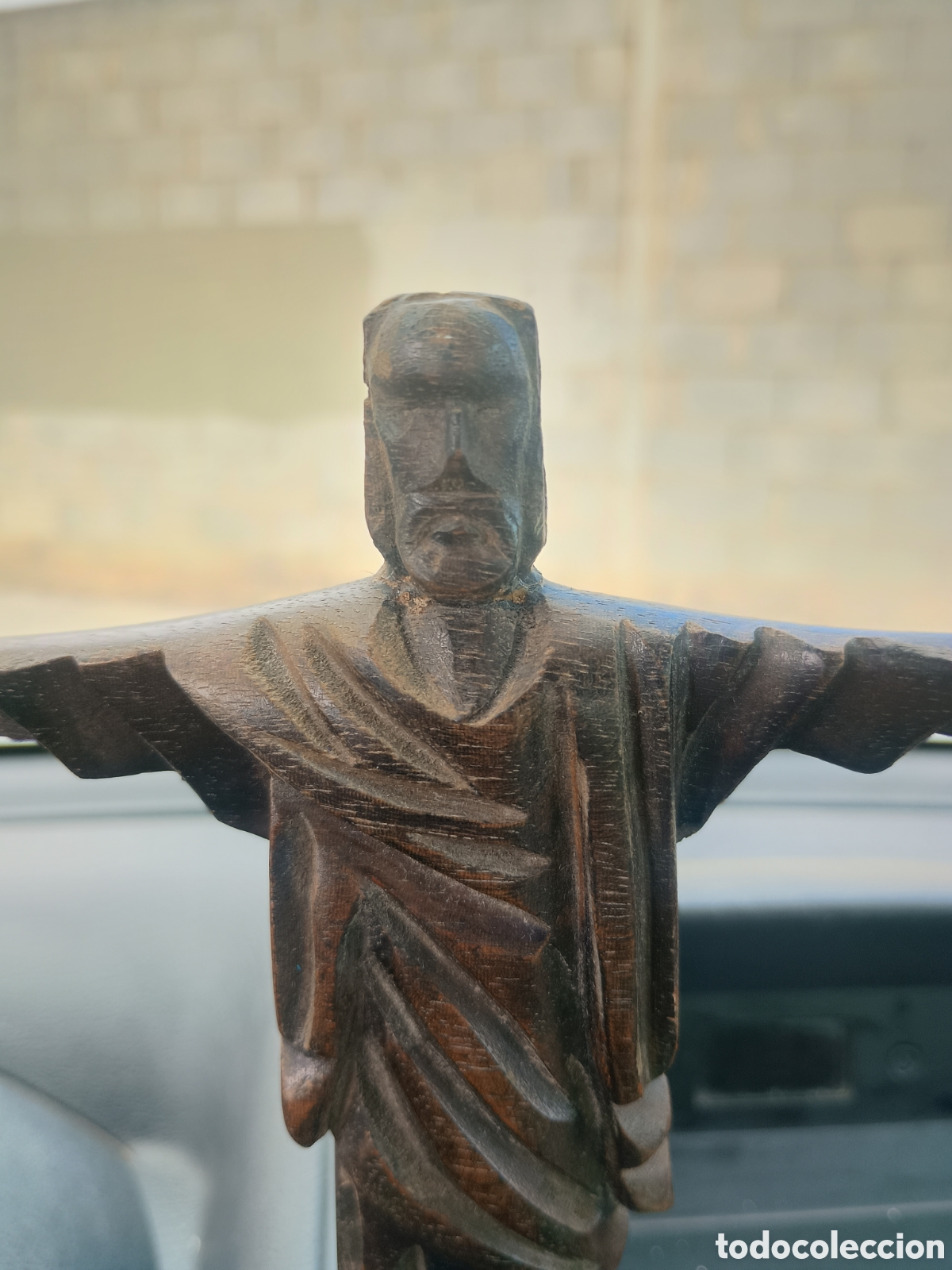 Arte: Cristo redentor madera - Foto 2