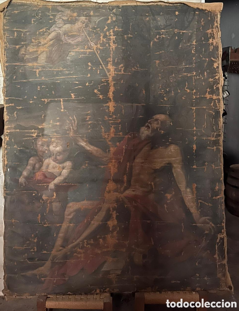 Arte: San Jer&oacute;nimo. Atribuido Senen Villa - Foto 8