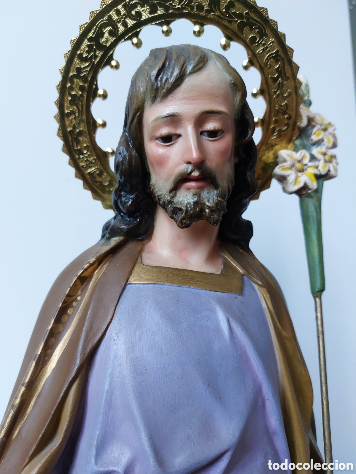 Arte: San Jos&eacute; de olot 53 cm - Foto 10