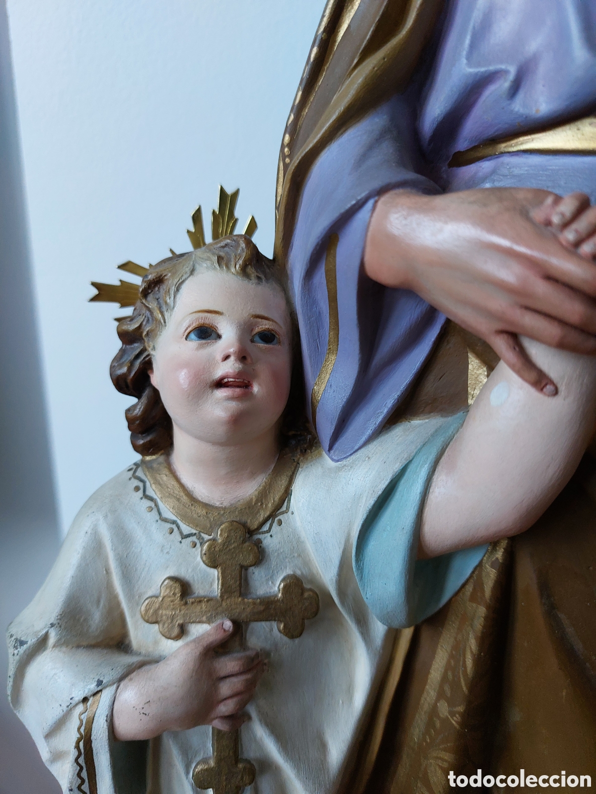 Arte: San Jos&eacute; de olot 53 cm - Foto 4