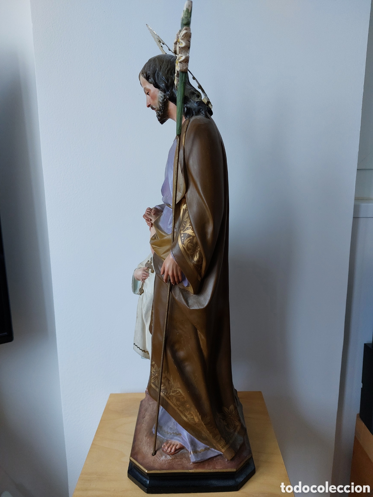 Arte: San Jos&eacute; de olot 53 cm - Foto 6