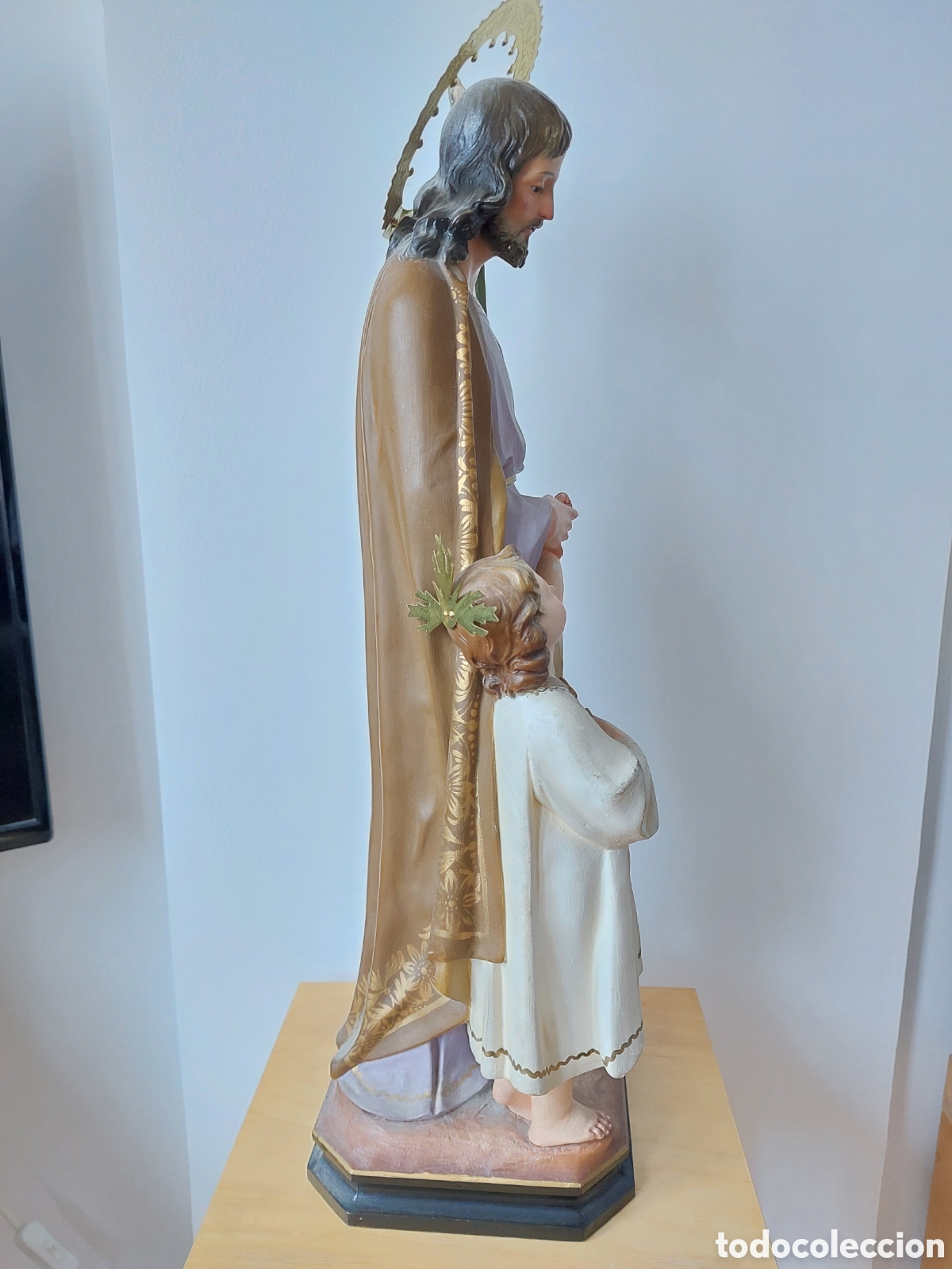 Arte: San Jos&eacute; de olot 53 cm - Foto 9
