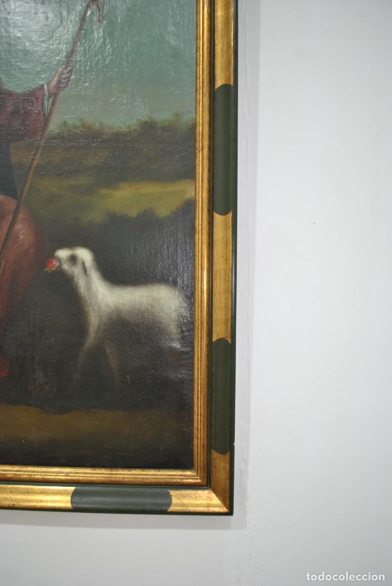 Arte: &Oacute;LEO SOBRE LIENZO DIVINA PASTORA - Foto 4