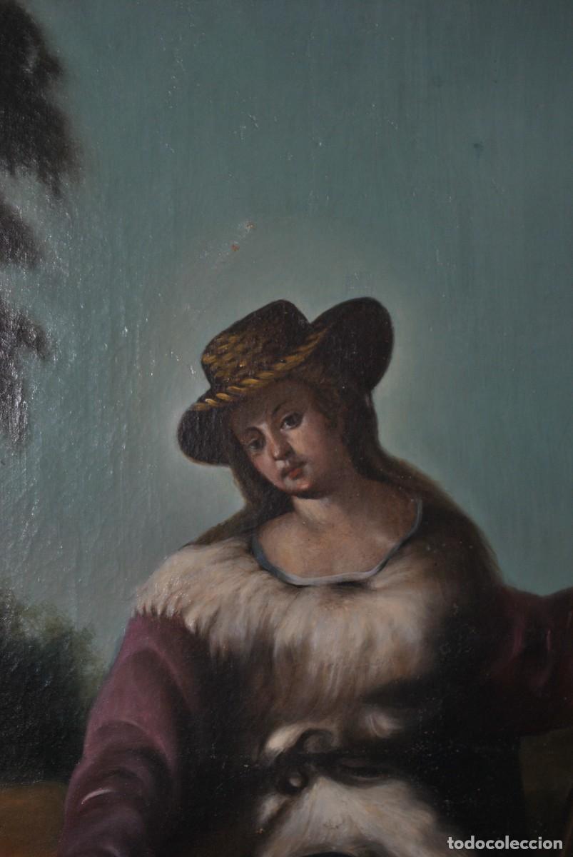 Arte: &Oacute;LEO SOBRE LIENZO DIVINA PASTORA - Foto 7