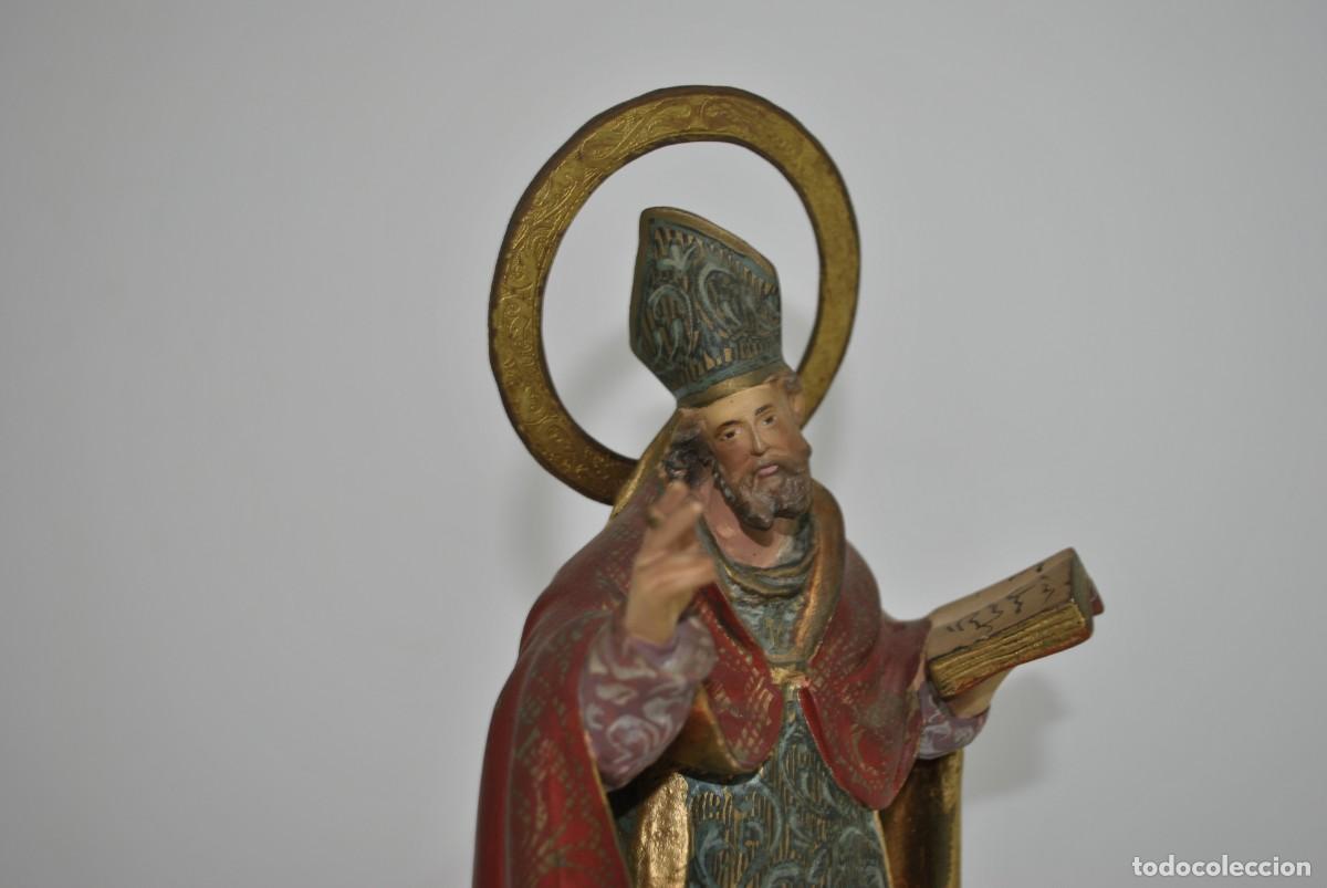 Arte: FIGURA RELIGIOSA SAN NICOL&Aacute;S - Foto 4