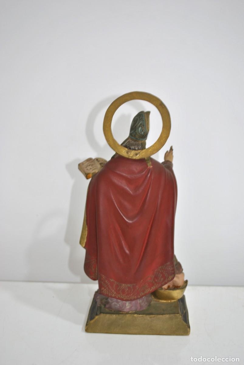 Arte: FIGURA RELIGIOSA SAN NICOL&Aacute;S - Foto 7