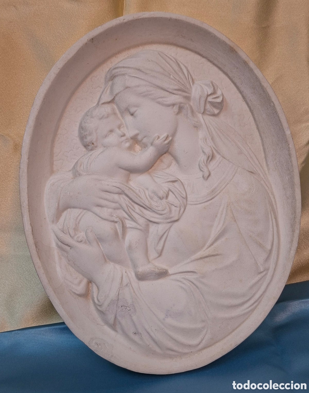 Arte: Figura para pintar de escayola.