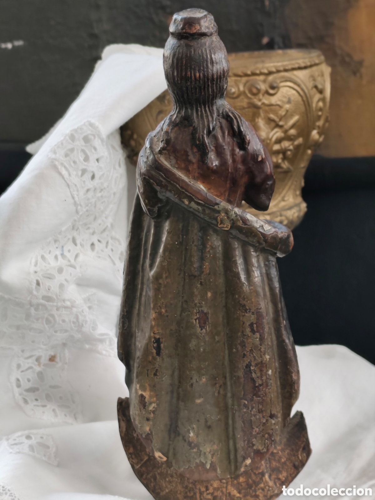 Arte: Inmaculada Concepci&oacute;n. Talla policromada. - Foto 8