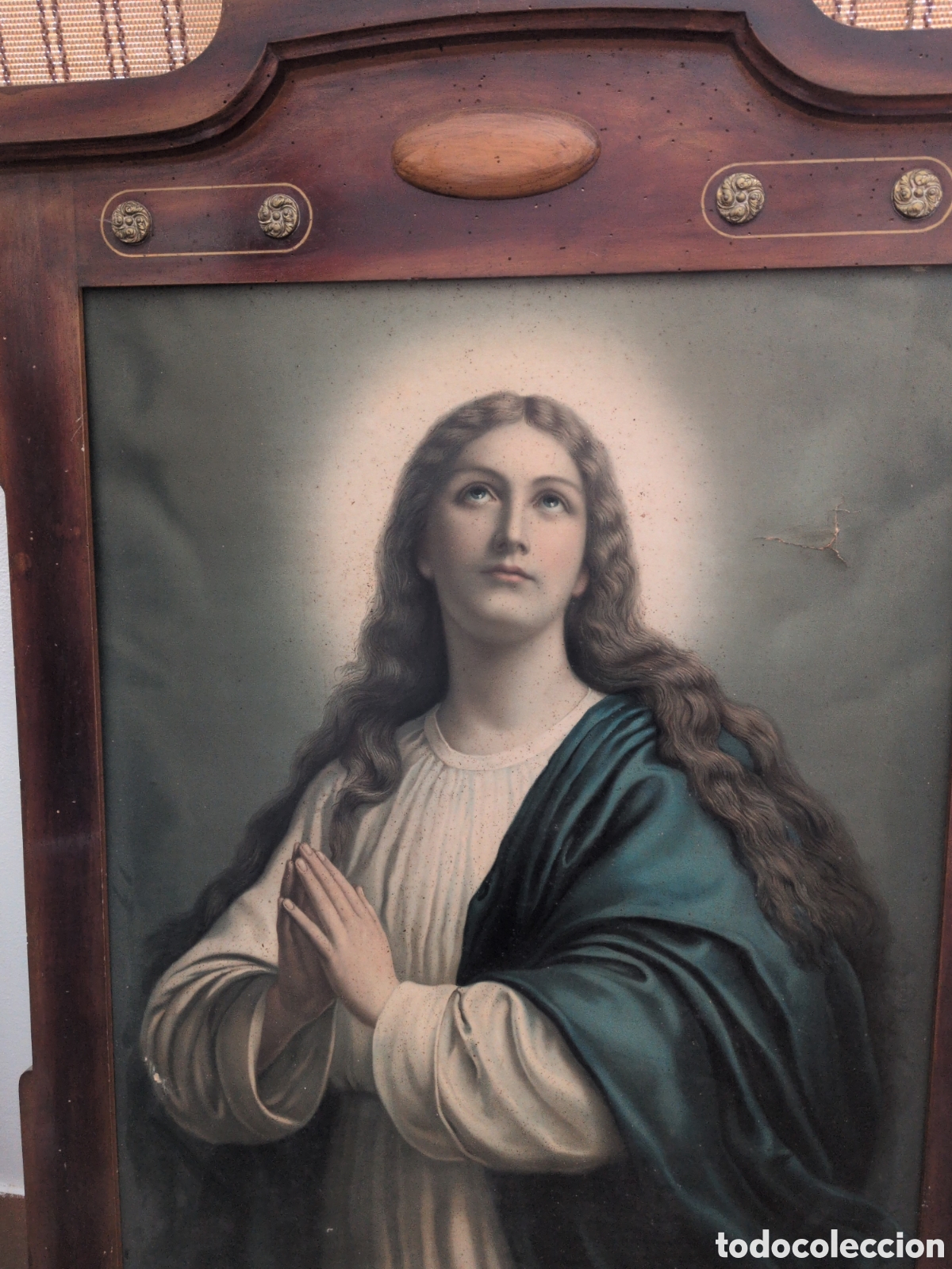 Arte: Mar&iacute;a Magdalena, caracterizada por su larga melena