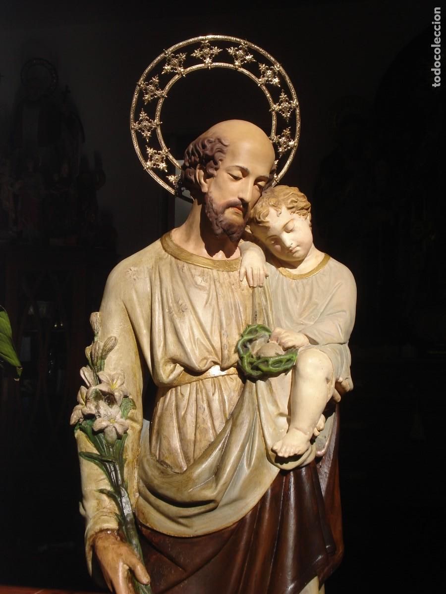 Arte: SAN JOSE SXIX ESTUCO FRANCES GRANDES MEDIDAS