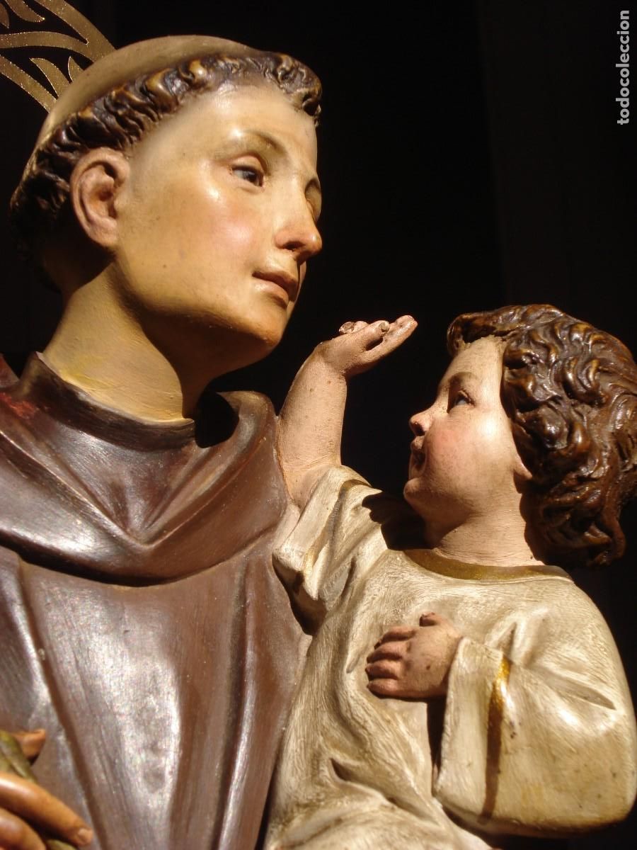 Arte: ANTIGUO SAN ANTONIO DE PADUA SXIX EL ARTE CRISTIANO OLOT