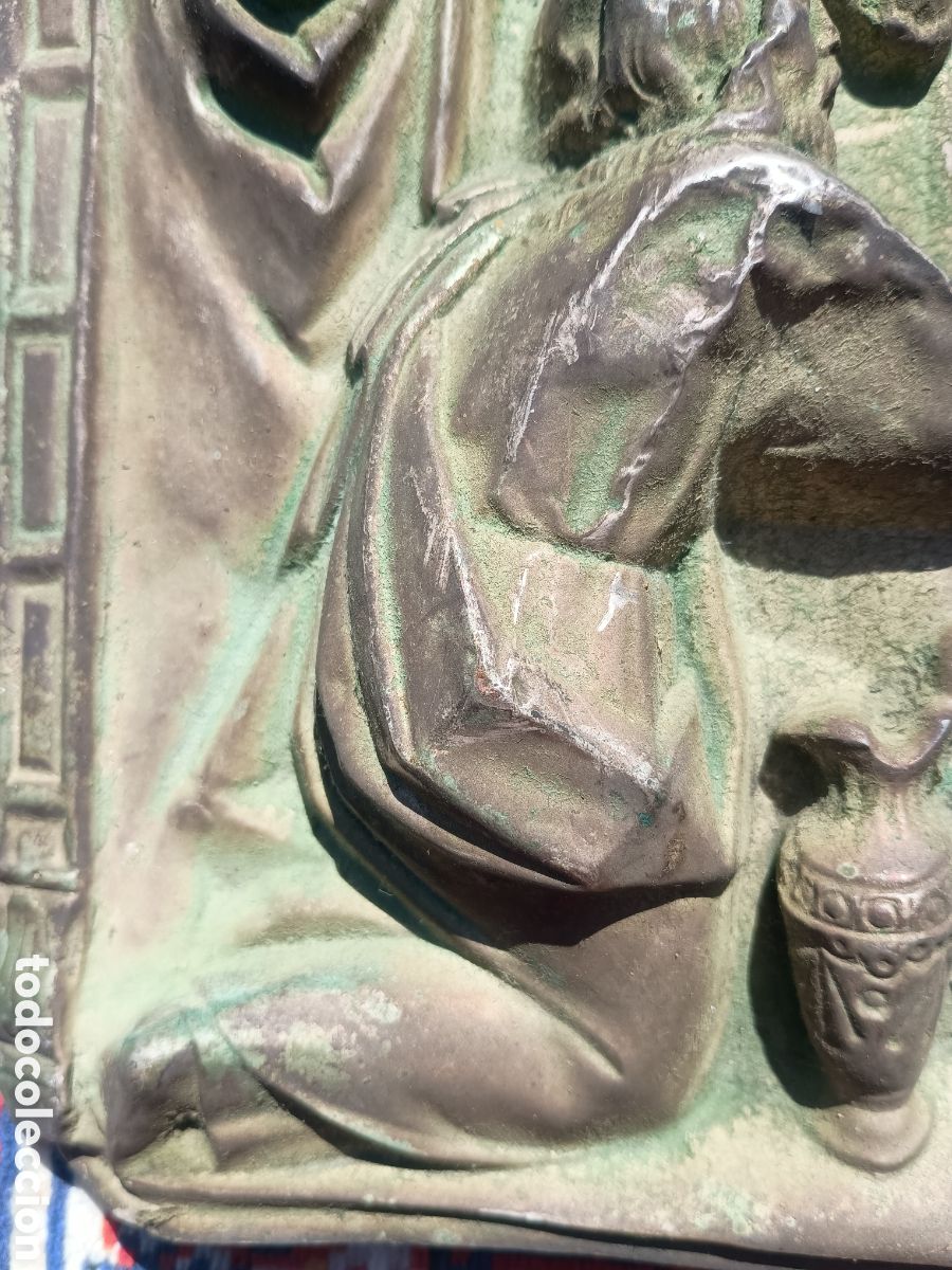 Arte: &Uacute;ltima cena placa relieve - Foto 7