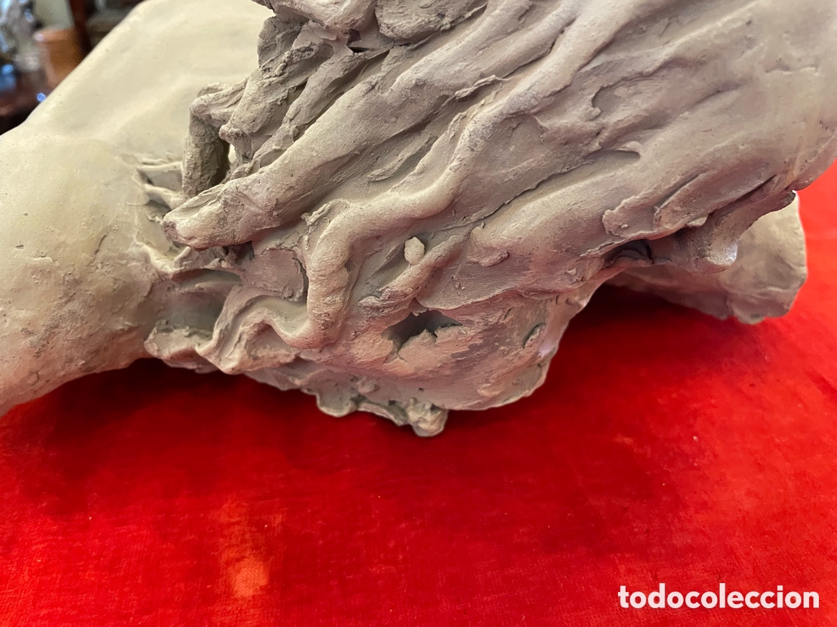 Arte: Busto de Cristo de terracota - Foto 14