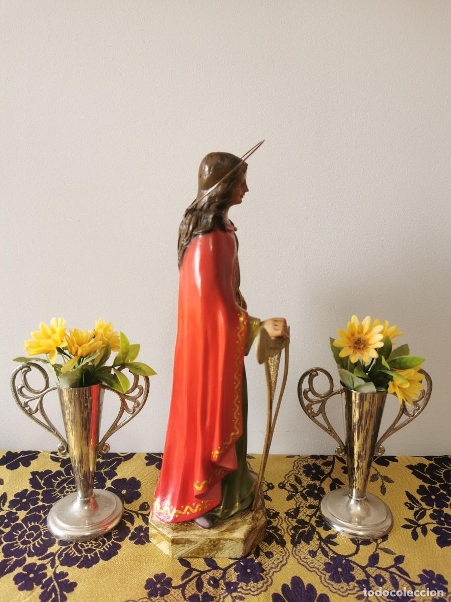 Arte: Santa Cecilia Olot 34cm - Foto 2