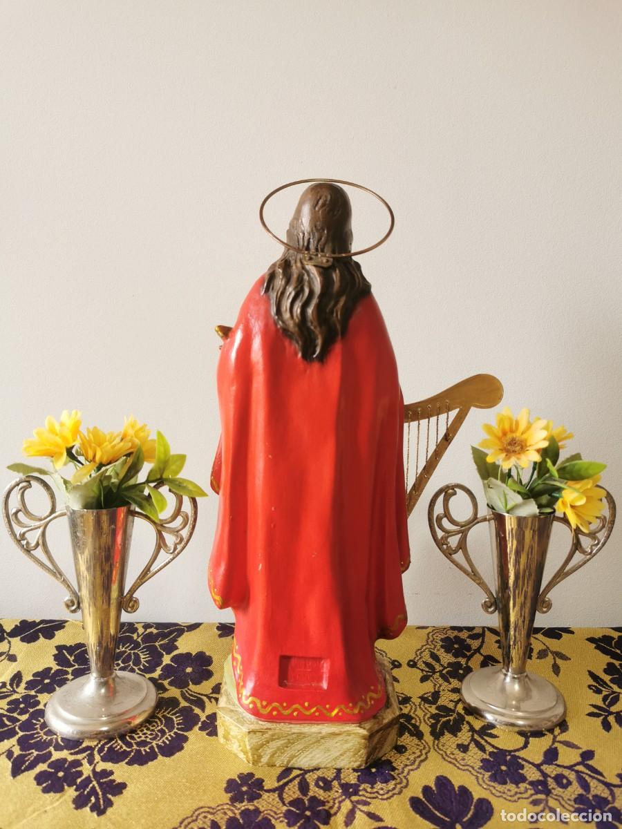Arte: Santa Cecilia Olot 34cm - Foto 3