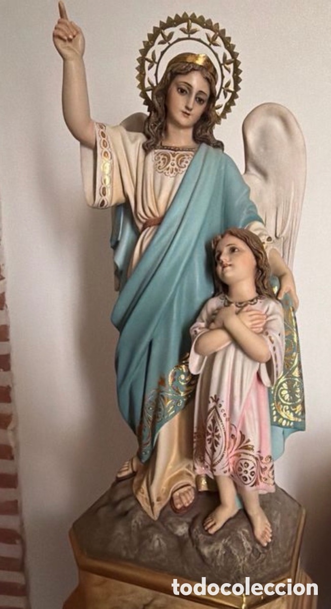 Arte: &Aacute;ngel de la guarda Olot