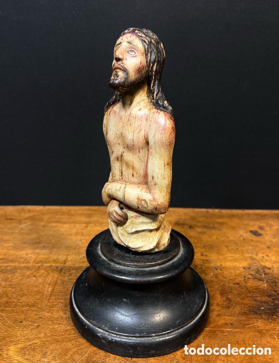 Arte: Eccehomo, busto colonial. S.XVIII - Foto 3
