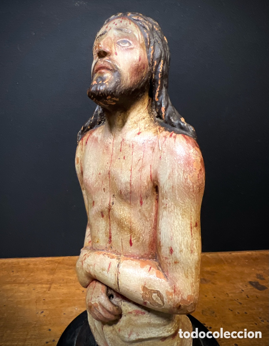 Arte: Eccehomo, busto colonial. S.XVIII - Foto 4