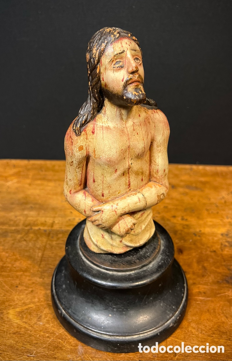 Arte: Eccehomo, busto colonial. S.XVIII - Foto 9