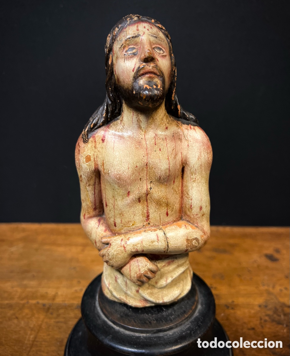 Arte: Eccehomo, busto colonial. S.XVIII - Foto 12