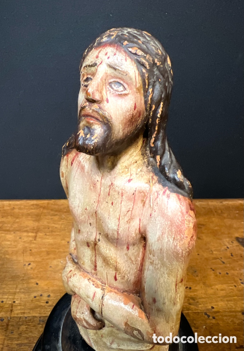 Arte: Eccehomo, busto colonial. S.XVIII - Foto 13