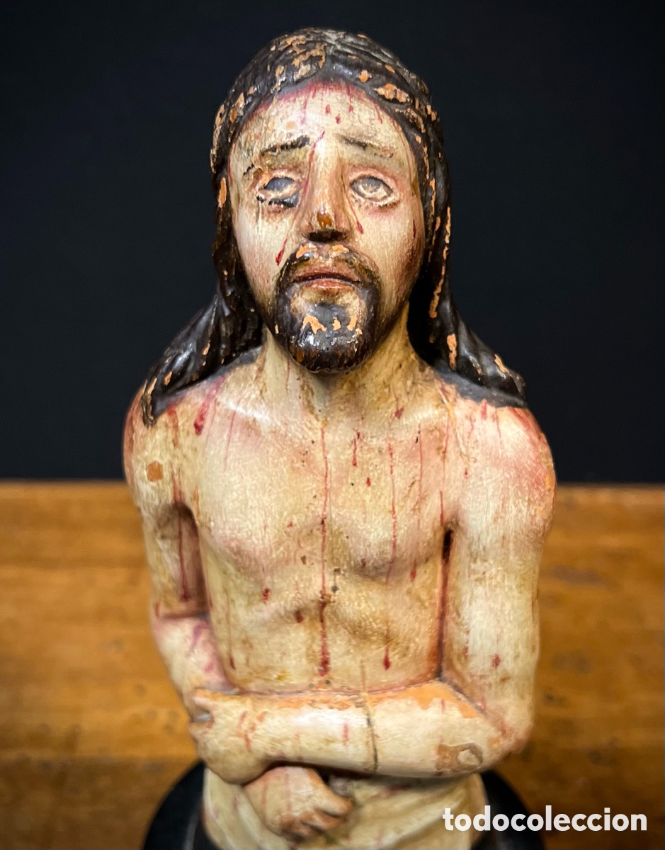 Arte: Eccehomo, busto colonial. S.XVIII - Foto 15