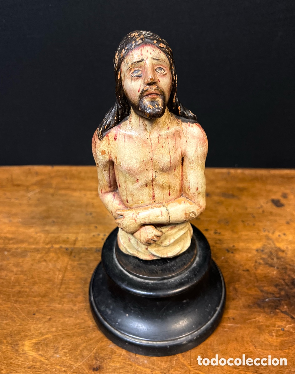 Arte: Eccehomo, busto colonial. S.XVIII - Foto 18