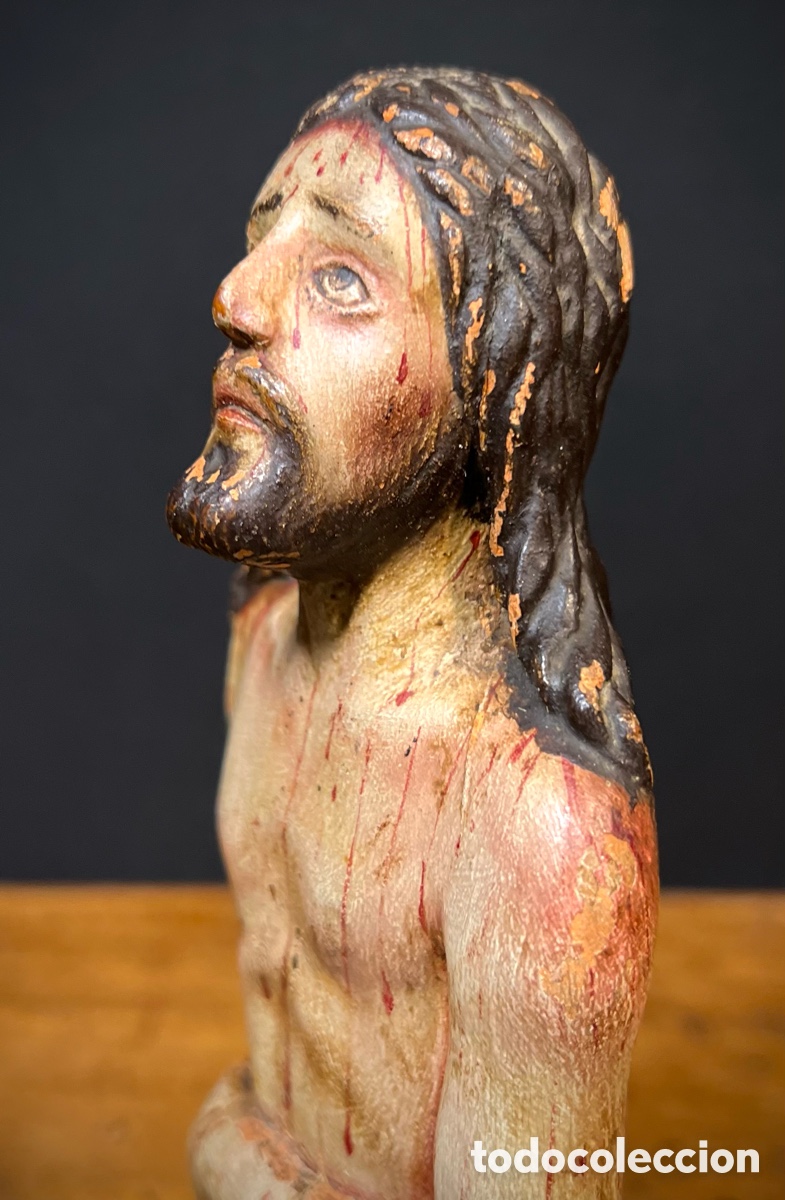 Arte: Eccehomo, busto colonial. S.XVIII - Foto 1