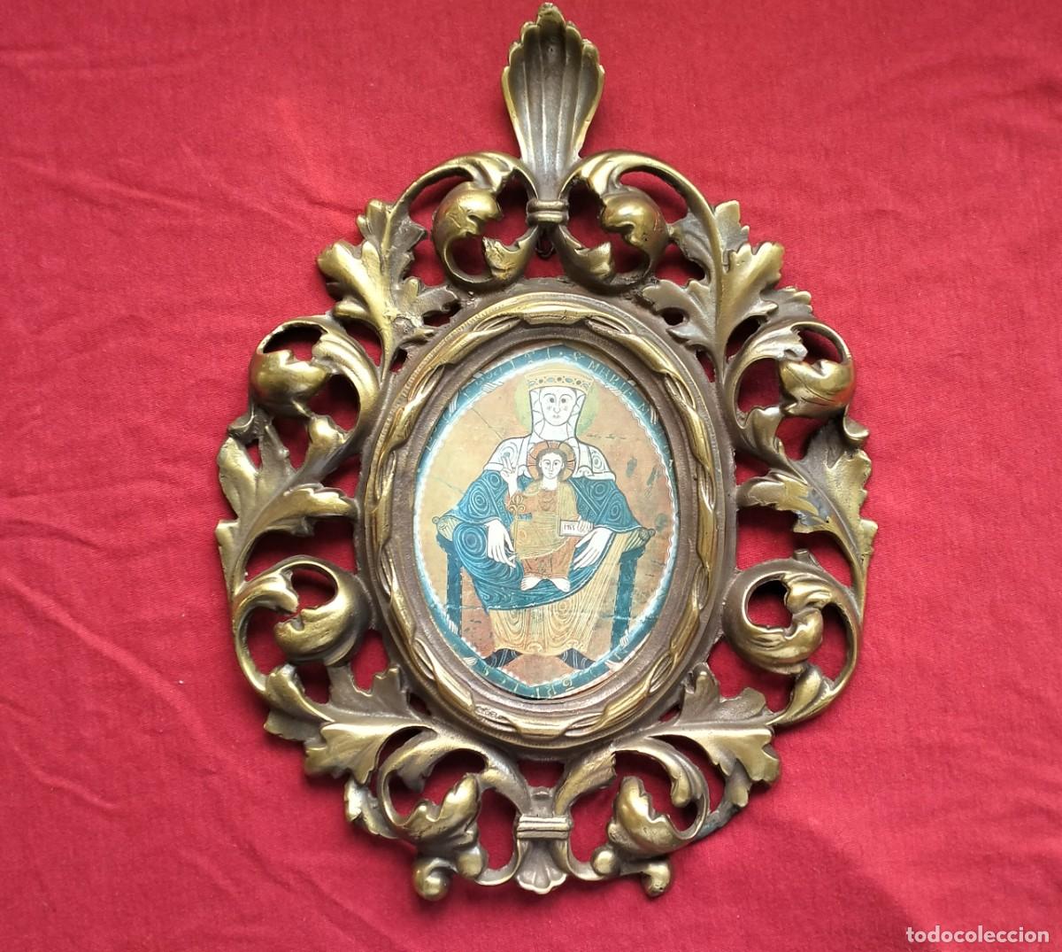 Art: BONITO MARCO BRONCE, A&Ntilde;OS 40, mide 31 x 25 cm