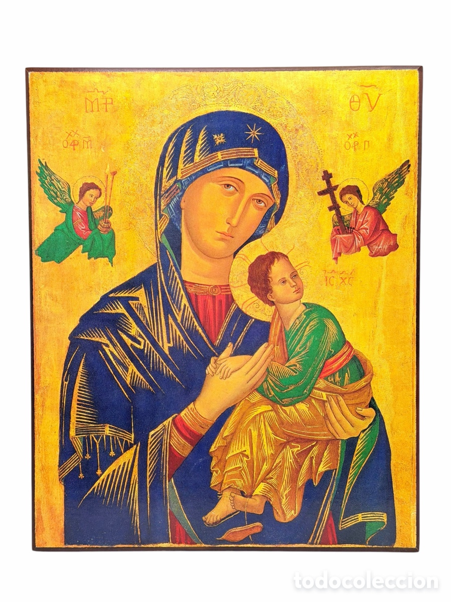 Art: Adorno Decorativo Icono Virgen