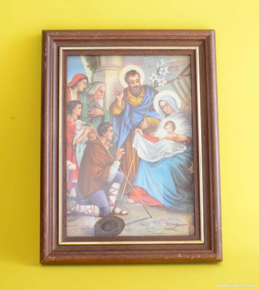 Art: L&Aacute;MINA ENMARCADA, SAGRADA FAMILIA CON PASTORES, Exc++