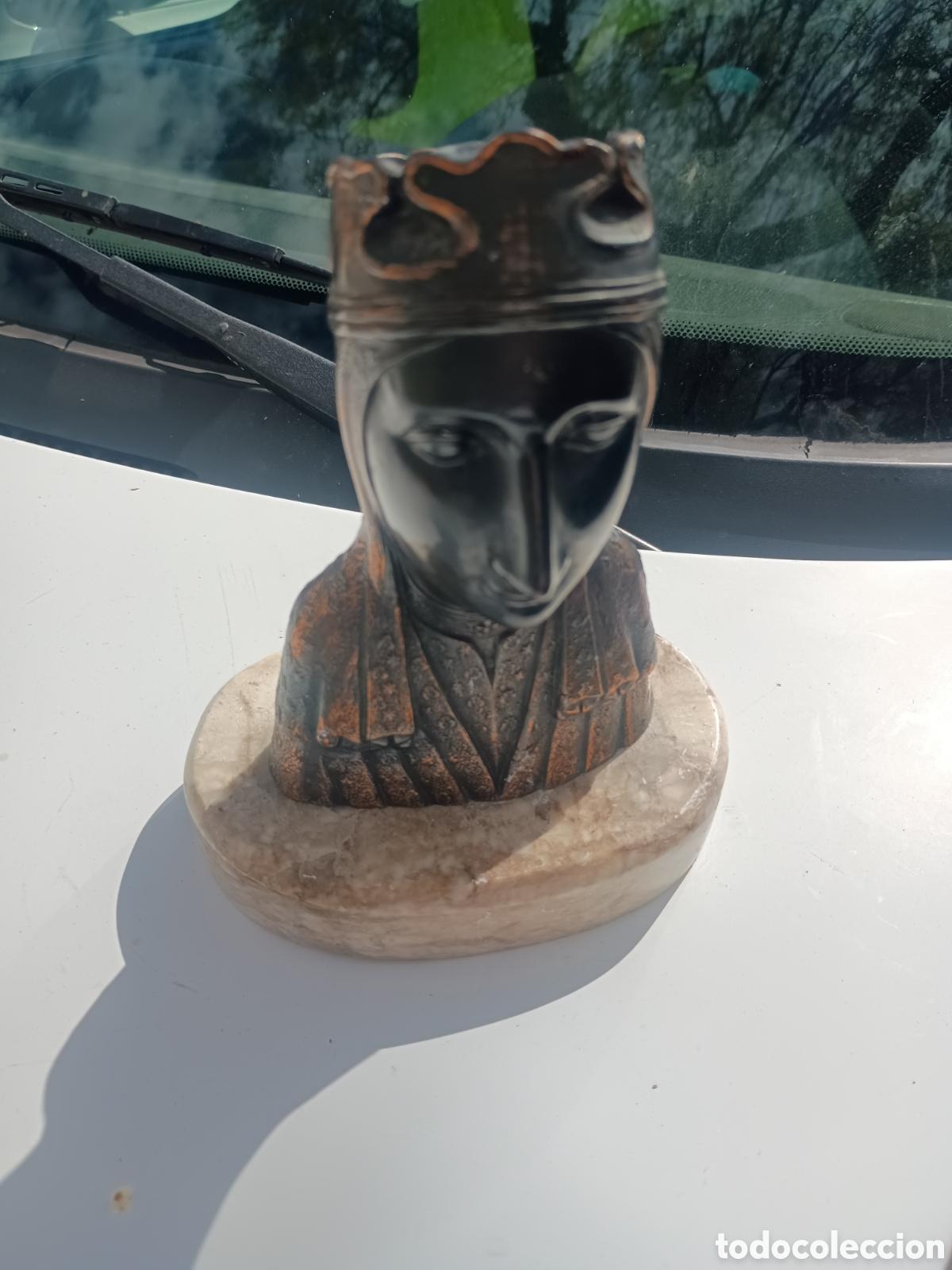 Arte: Busto virgen de Monserrat - Foto 3