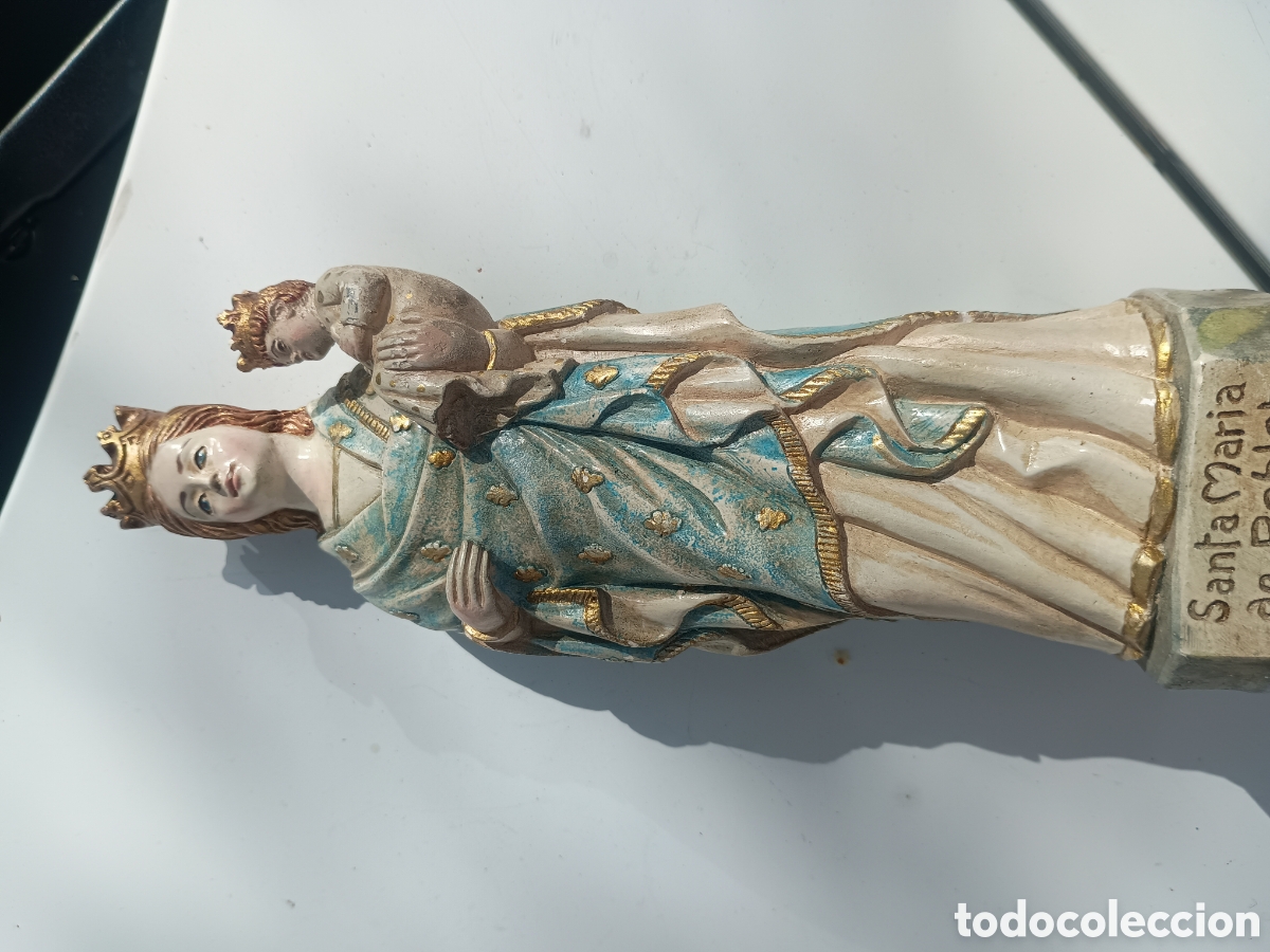 Arte: Virgen Santa Mar&iacute;a del Poblet - Foto 4