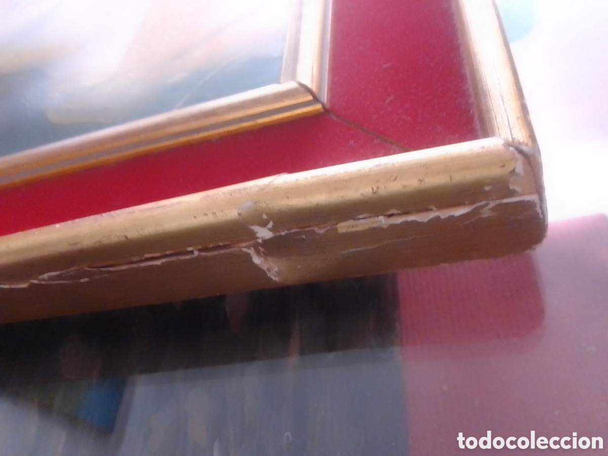 Arte: Cuadro Virgen Mar&iacute;a Renacentista - Foto 4