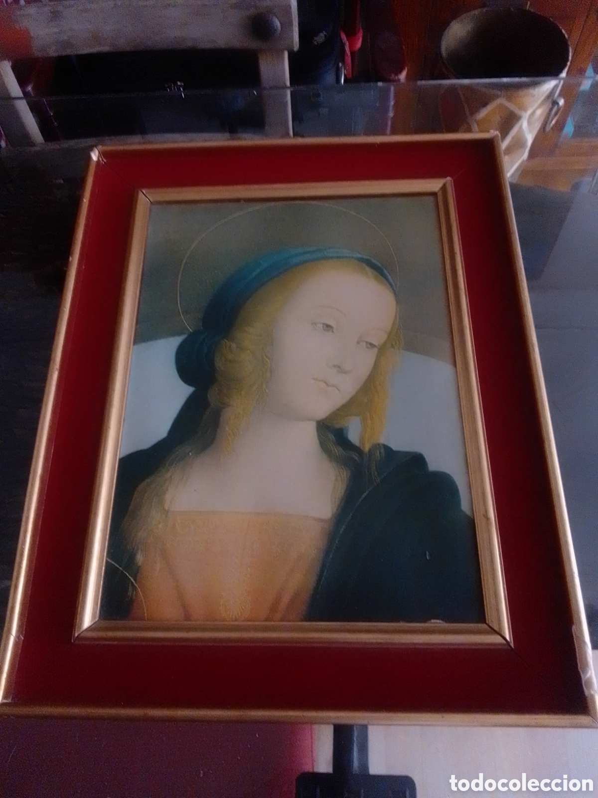 Arte: Cuadro Virgen Mar&iacute;a Renacentista - Foto 1